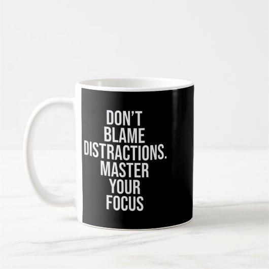 Mug Débardeur de devis de motivation stoïque (Gauche)