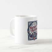 Mug Débardeur graphique vectoriel de jardin de campagn (Devant gauche)