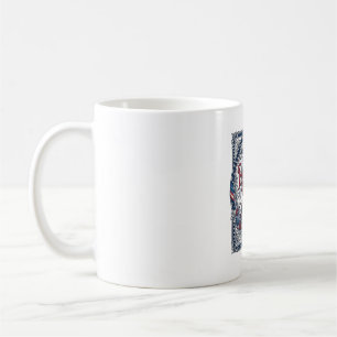 Mug Débardeur graphique vectoriel de jardin de campagn