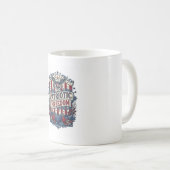Mug Débardeur graphique vectoriel de récolte automnale (Devant droit)
