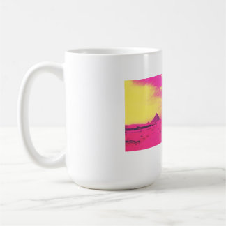 Mug Débardeur T-shirt Pyramides roses