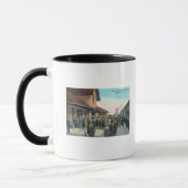 Mug Débarquement des passagers du train (Gauche)