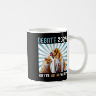 Mug Débat Élection 2024 Animaux de compagnie Chien Cha