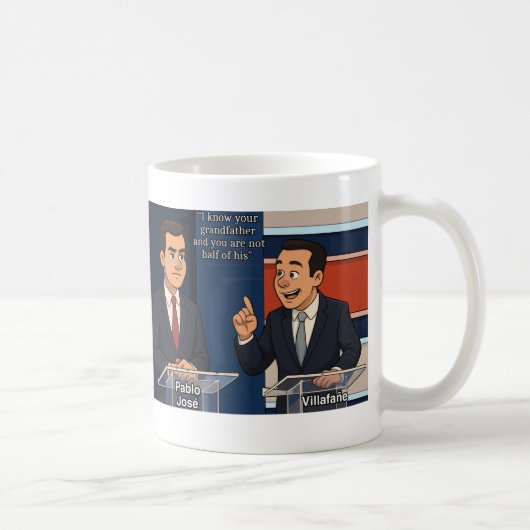 Mug Débat Pablo Jose & William Villafañe (Droite)