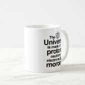 Mug Débiles d'électrons de neutrons de protons (Devant droit)