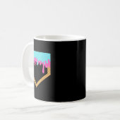Mug Débit De Baseball Pour Garçons Ice Cream Drip Yout (Devant gauche)