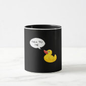 Mug Débogage de canard en caoutchouc (Centre)
