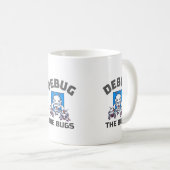 Mug Déboguer les bogues (Devant droit)