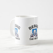 Mug Déboguer les bogues (Devant gauche)