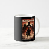 Mug Debout contre les ténèbres (Devant droit)