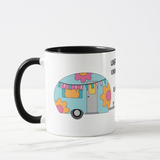 Mug Débranché Lovin' It Retro Camper (Gauche)