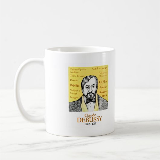 Mug Debussy (Gauche)