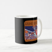 Mug début du match de basket-ball slam dunk (Devant droit)