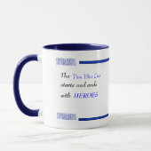 Mug Début et extrémité de héros (Gauche)