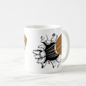 Mug Début football (Devant droit)