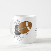 Mug Début football (Devant gauche)
