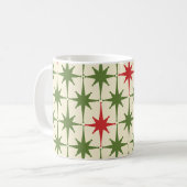Mug Débuts de Noël modernes du Moyen-siècle (Devant gauche)