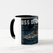 Mug Décatur, destroyer de missiles guidés (Devant gauche)