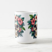 Mug Décay tropicale : Fleur et os (Centre)