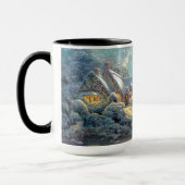 Mug Décembre Scène De Neige D'Hiver Vacances Saisonniè (Gauche)