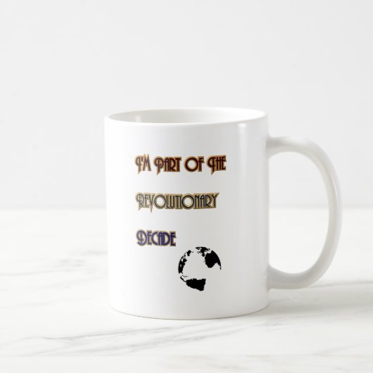 Mug Décennie révolutionnaire (Droite)