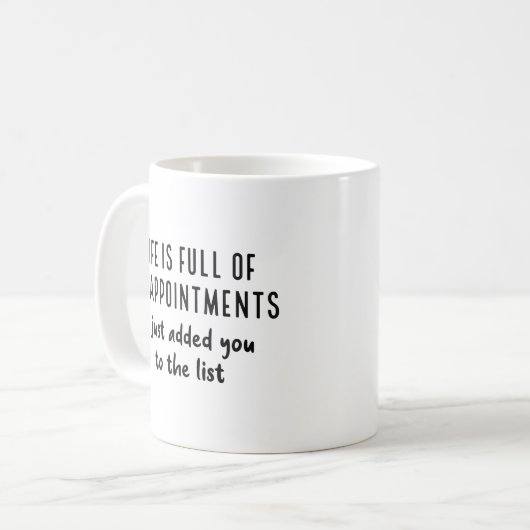 Mug Déception (Devant gauche)