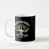 Mug Déception Rétro Vous Tous Jésus-Christ Hu (Gauche)