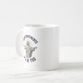 Mug Déceptions Vous Tous Chemise Religieuse Vintage (Devant gauche)