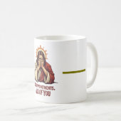 Mug Déceptions Vous Toutes - Drôle Jésus Facepalm (Devant droit)