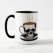 Mug Décès avant décaf (Gauche)