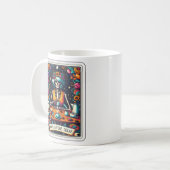 Mug Décès avant la collecte de la carte Tarot Decaf (Devant gauche)