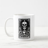 Mug Décès Avant Le Tarot Décaf Squelette (Gauche)