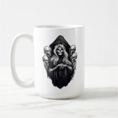 Mug Décès avec crâne (Gauche)