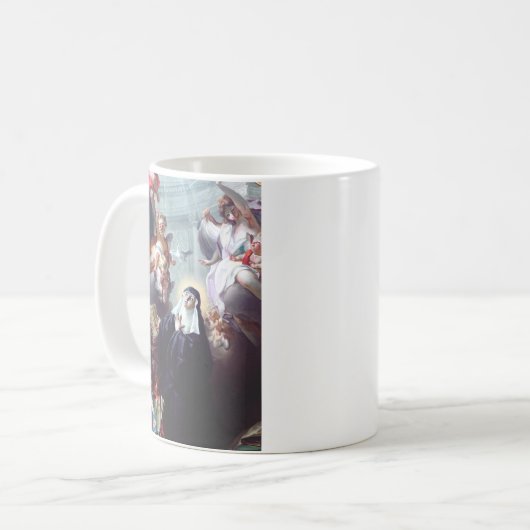 Mug Décès de Saint Scholastica (Devant gauche)