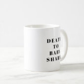 Mug Décès Du Bébé Requin Drôle (Devant droit)