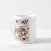 Mug Décès du roi Harold (Tapisserie de Bayeux) (Devant gauche)