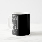 Mug Décès d'un célibataire garçon d'honneur marié goth (Devant gauche)