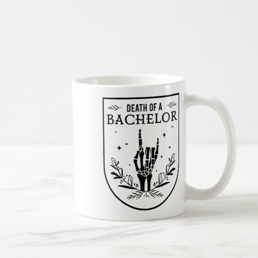Mug Décès d'un marié équipage gothique Bachelor Par (Droite)