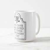 Mug Décès par Cuisine (Devant droit)
