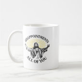 Mug Décevez Jésus Vous Tous Mème Chrétien Ea (Gauche)