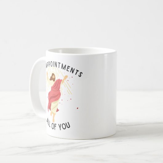 Mug Décevez Tous Jésus (Devant gauche)
