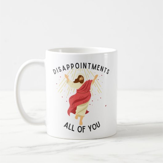 Mug Décevez Tous Jésus (Gauche)