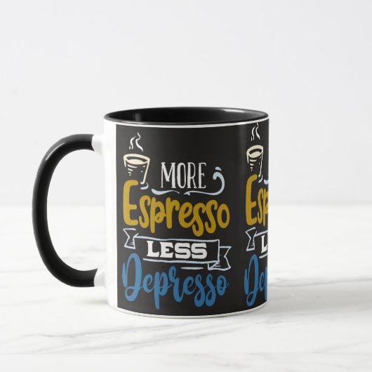 Mug Décharge Matinale d'Espresso (Gauche)
