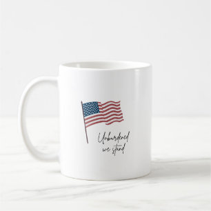 Mug DÉCHARGÉS NOUS SOMMES DRApeau américain