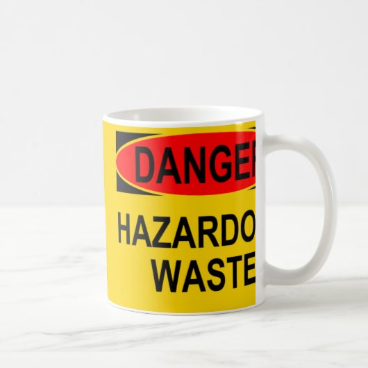 Mug Déchets dangereux (Droite)
