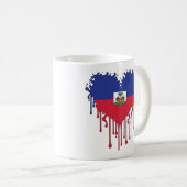 Mug Déchets de l'île - Fierté haïtienne (Devant droit)