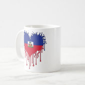 Mug Déchets de l'île - Fierté haïtienne (Devant gauche)