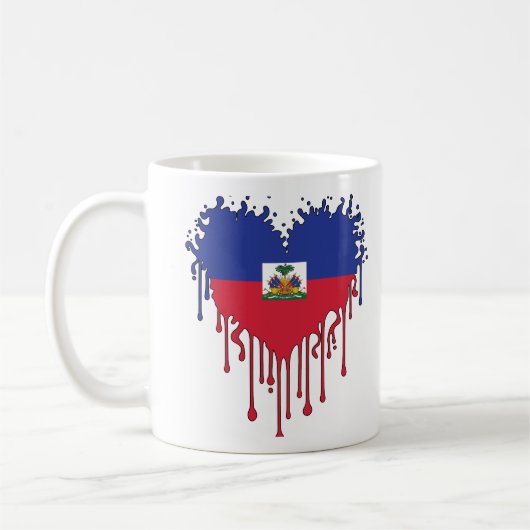 Mug Déchets de l'île - Fierté haïtienne (Gauche)