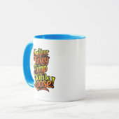 Mug Déchets, Déchets de caricatures, Déchets (Devant gauche)