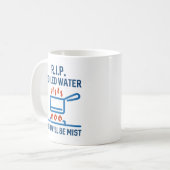 Mug Déchirer l'eau bouillie (Devant gauche)